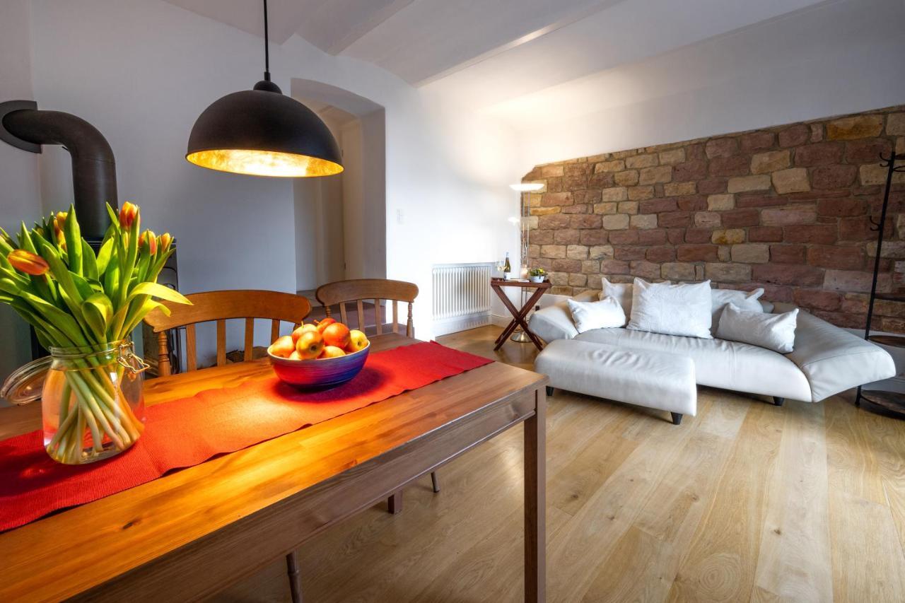 Romantische Ferienwohnung In Jugendstilvilla - Villa Del Viento Neustadt an der Weinstraße Exteriér fotografie